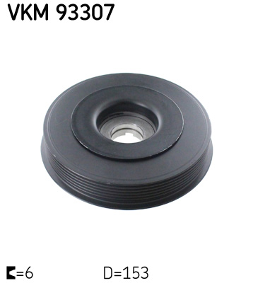 Puleggia cinghia, Albero a gomiti - VKM 93307 SKF